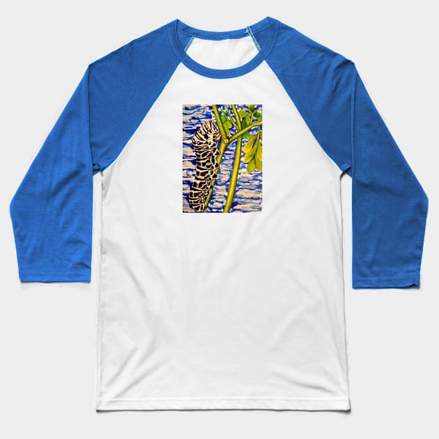 Metamorphosis Baseball T-Shirt by SeanKalleyArt